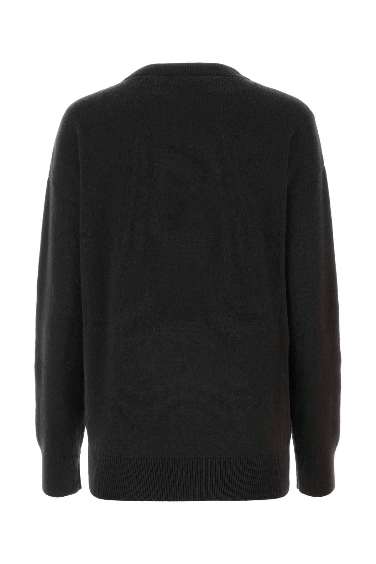 Burberry Women Anthracite Cashmere Sweater BURBERRY