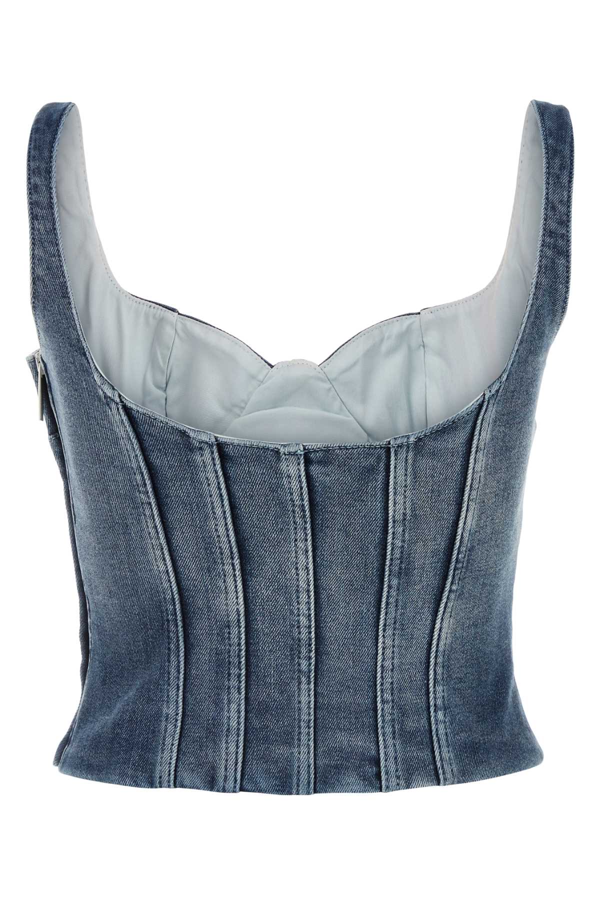 Off White Women Stretch Denim Bodice OFF-WHITE