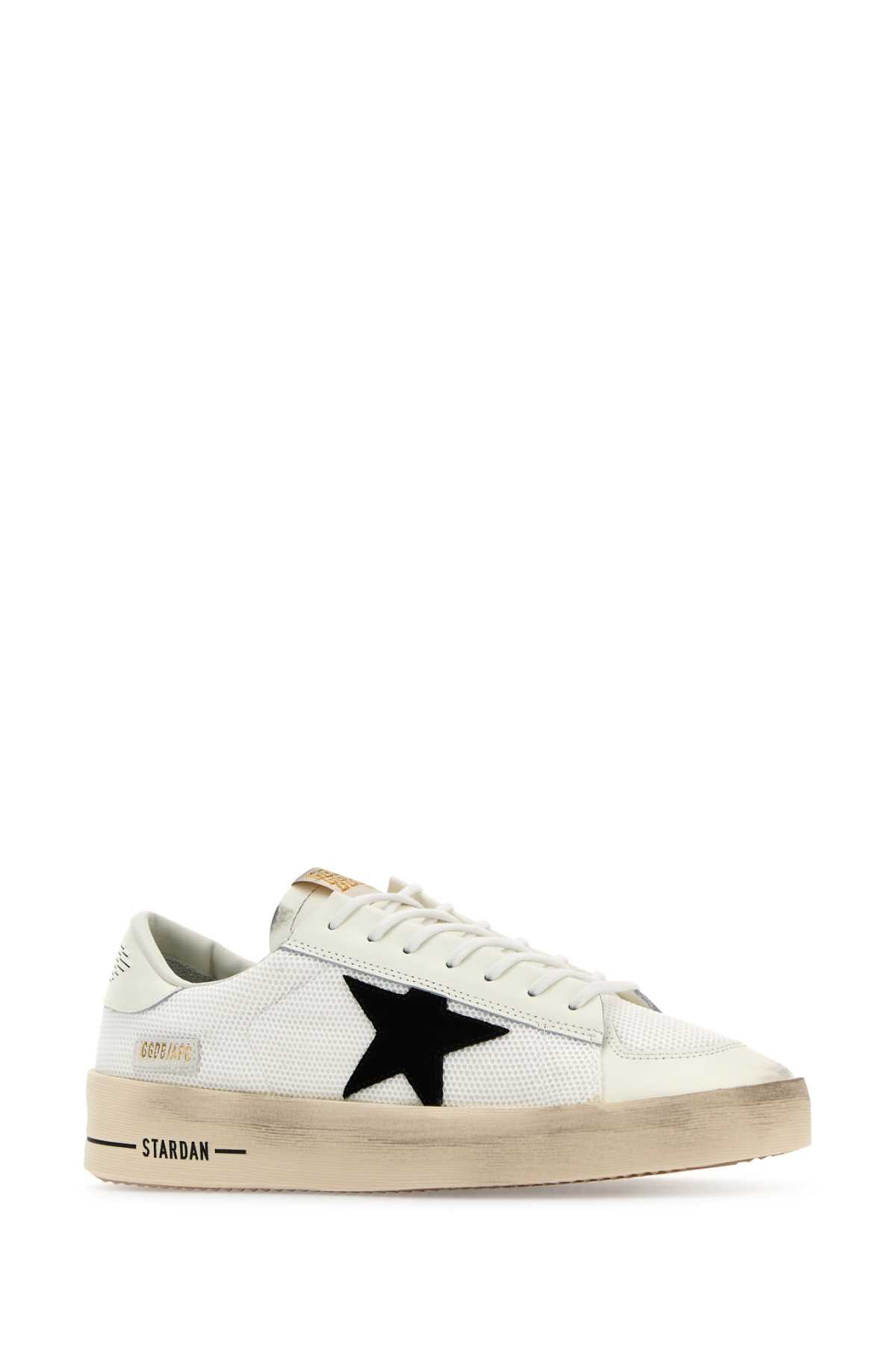 Golden Goose Deluxe Brand Men Multicolor Leather And Mesh Stardan Sneakers GOLDEN GOOSE