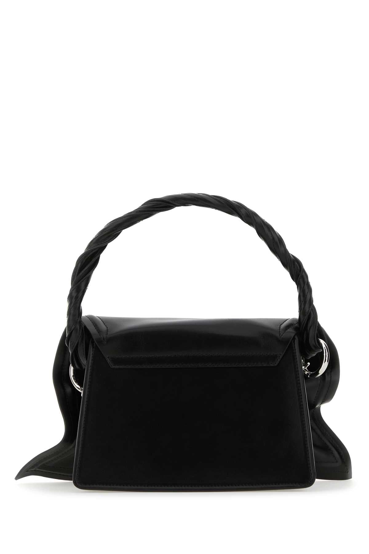 Y Project Women Black Leather Handbag Y PROJECT