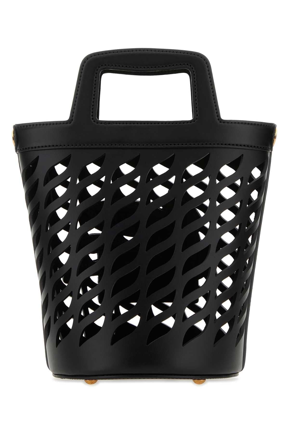 Etro Women Black Leather Coffa Bucket Bag ETRO