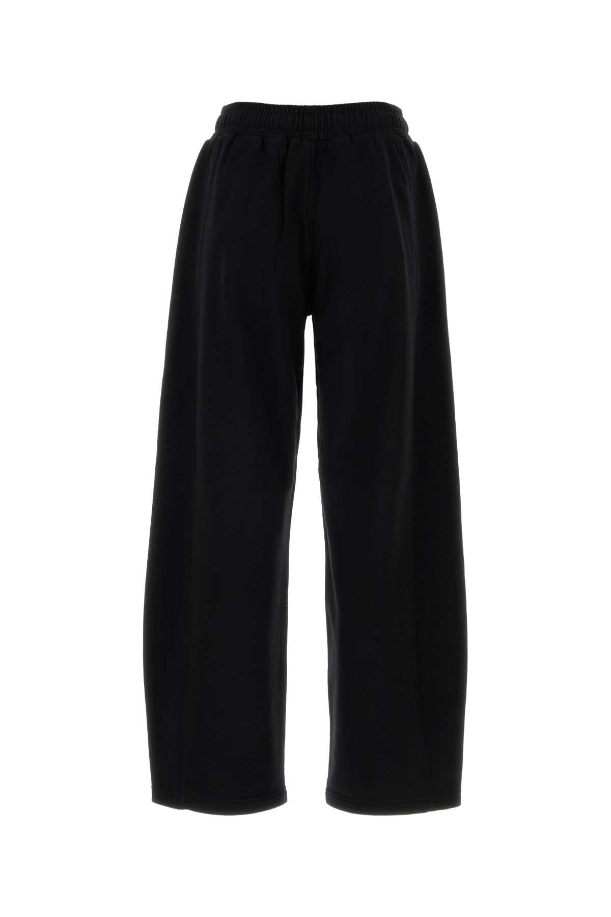 Stella Mccartney Women Black Cotton Joggers STELLA MCCARTNEY