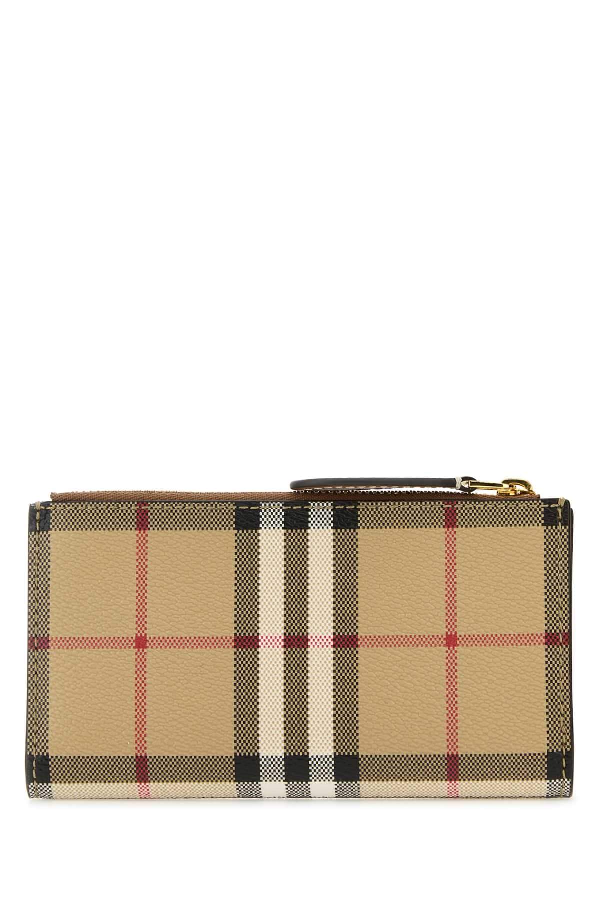 Burberry Women Printed Canvas Wallet BURBERRY