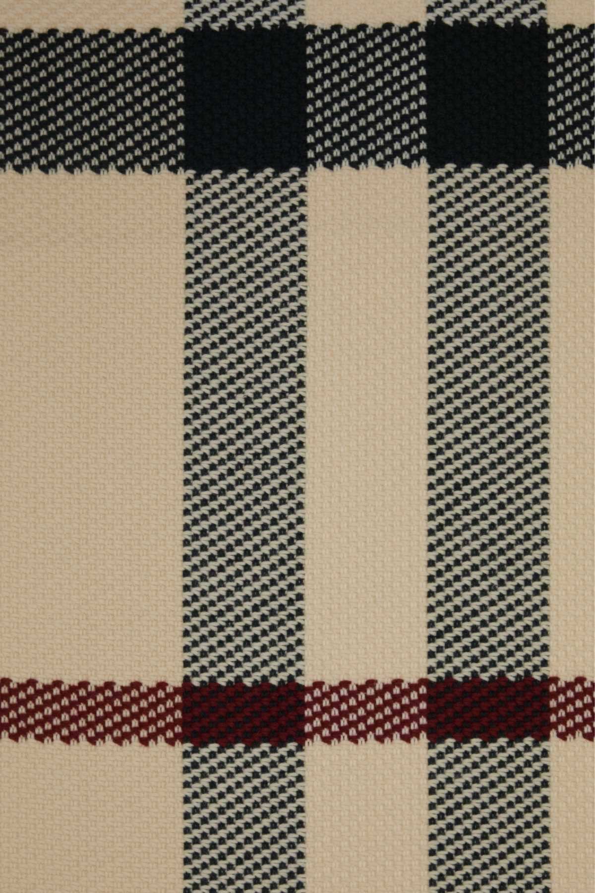 Burberry Women Embroidered Wool Scarf BURBERRY