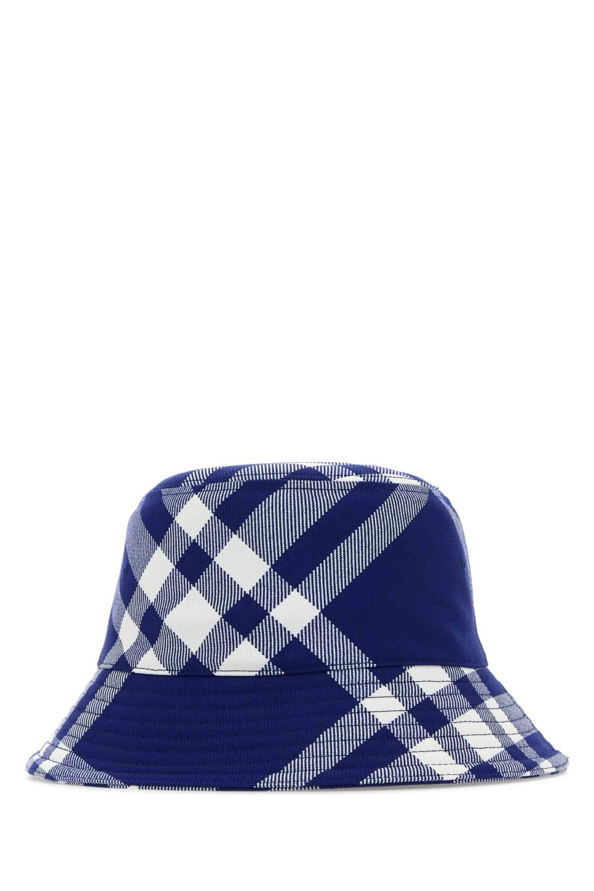 Burberry Women Embroidered Polyester Blend Bucket Hat BURBERRY