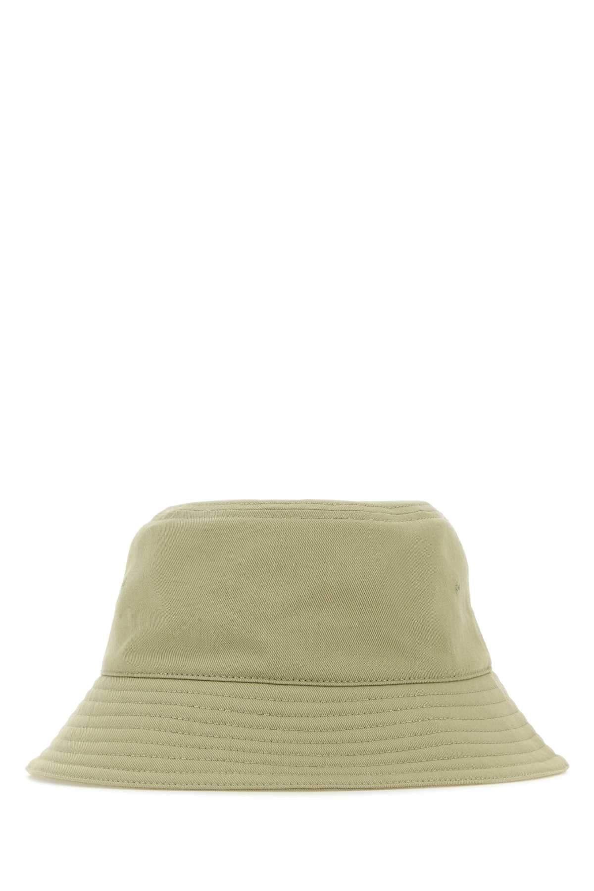 Burberry Women Khaki Cotton Bucket Hat BURBERRY