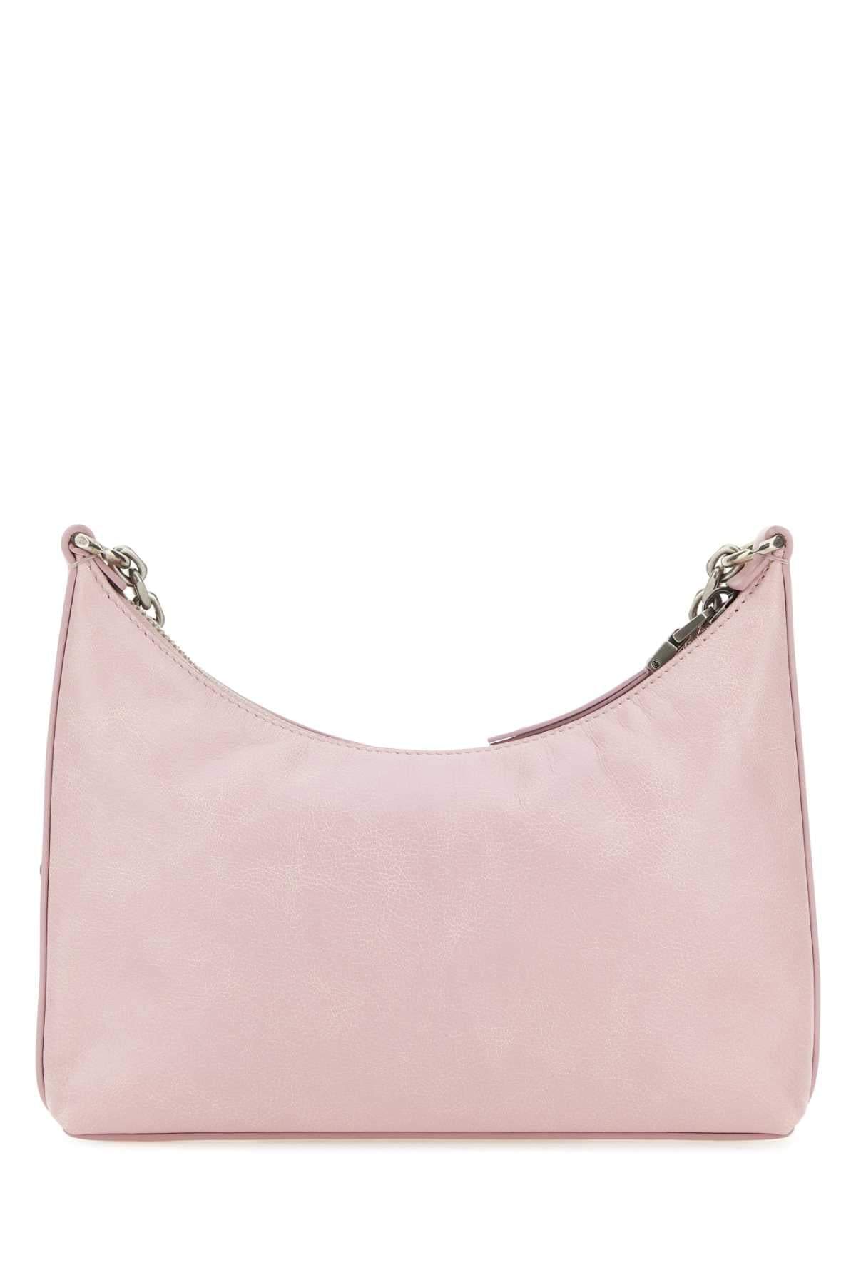 Givenchy Women Pastel Pink Leather Voyou Boyfriend Party Shoulder Bag GIVENCHY