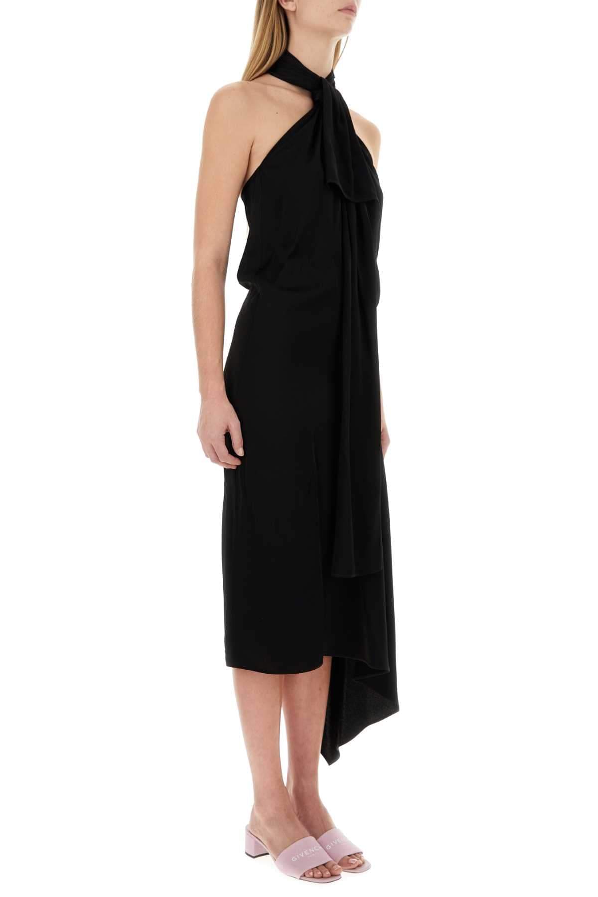 Givenchy Women Black Crepe Dress GIVENCHY