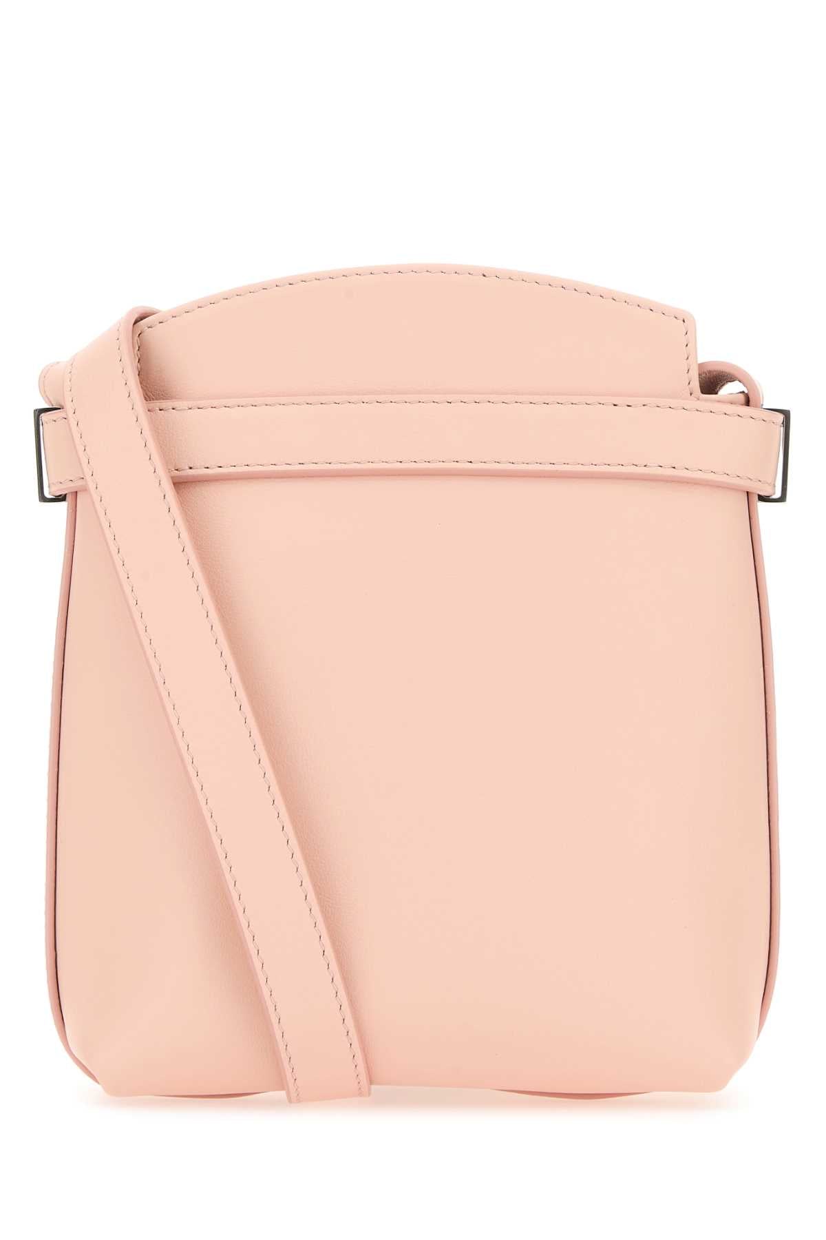 Salvatore Ferragamo Women Pastel Pink Leather Gancini Phone Case FERRAGAMO