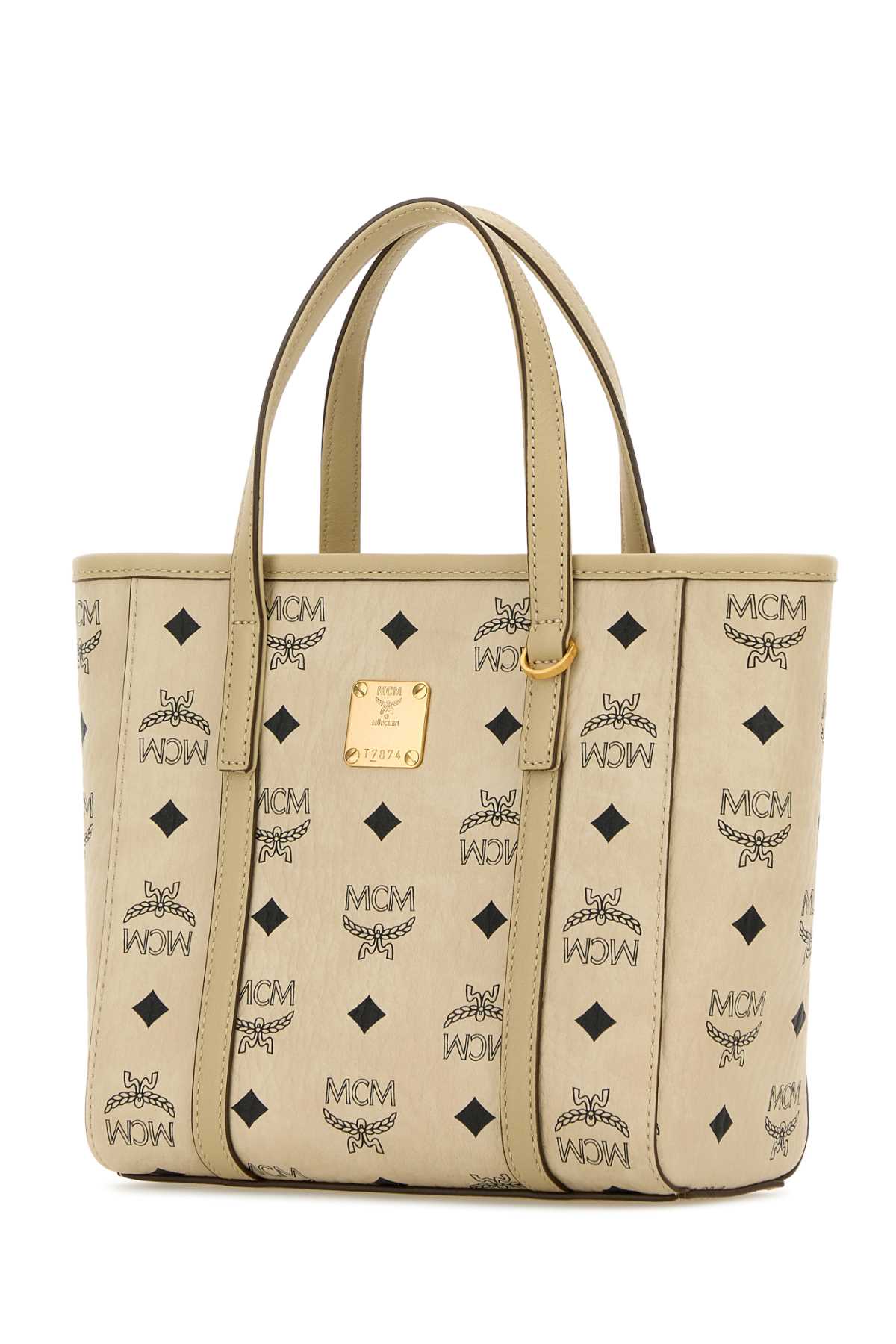 Mcm Women Printed Canvas Mini Tony Handbag MCM