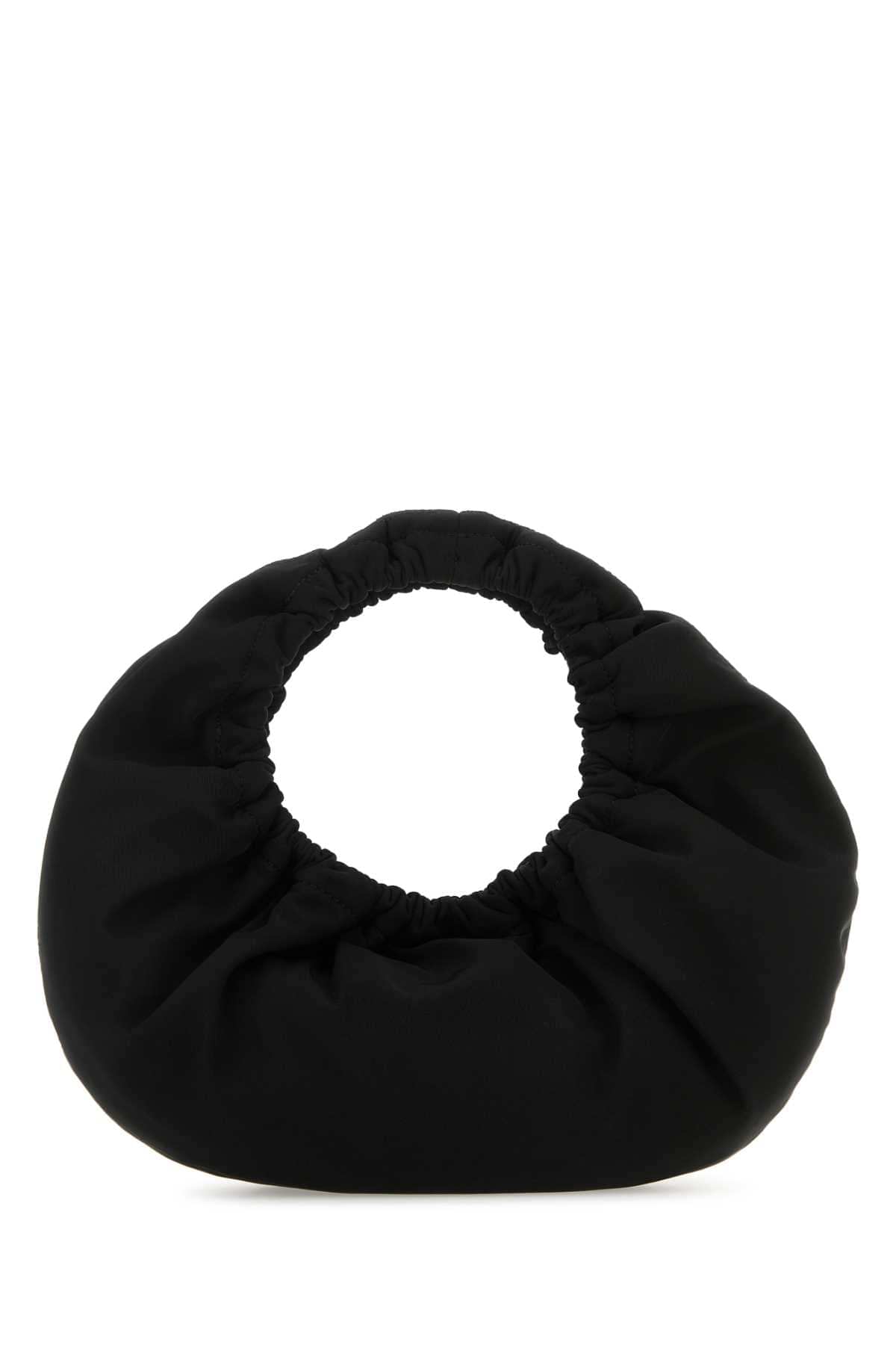 Alexander Wang Women Black Fabric Crescent Small Handbag ALEXANDER WANG
