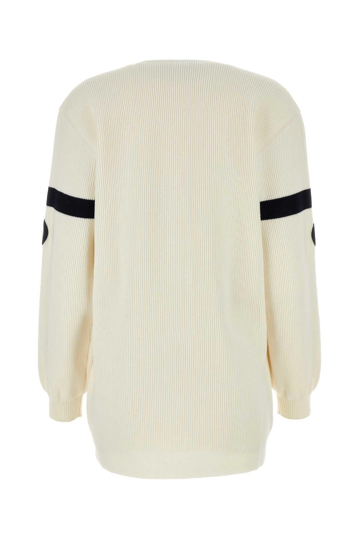 Gucci Women Ivory Wool Blend Cardigan GUCCI