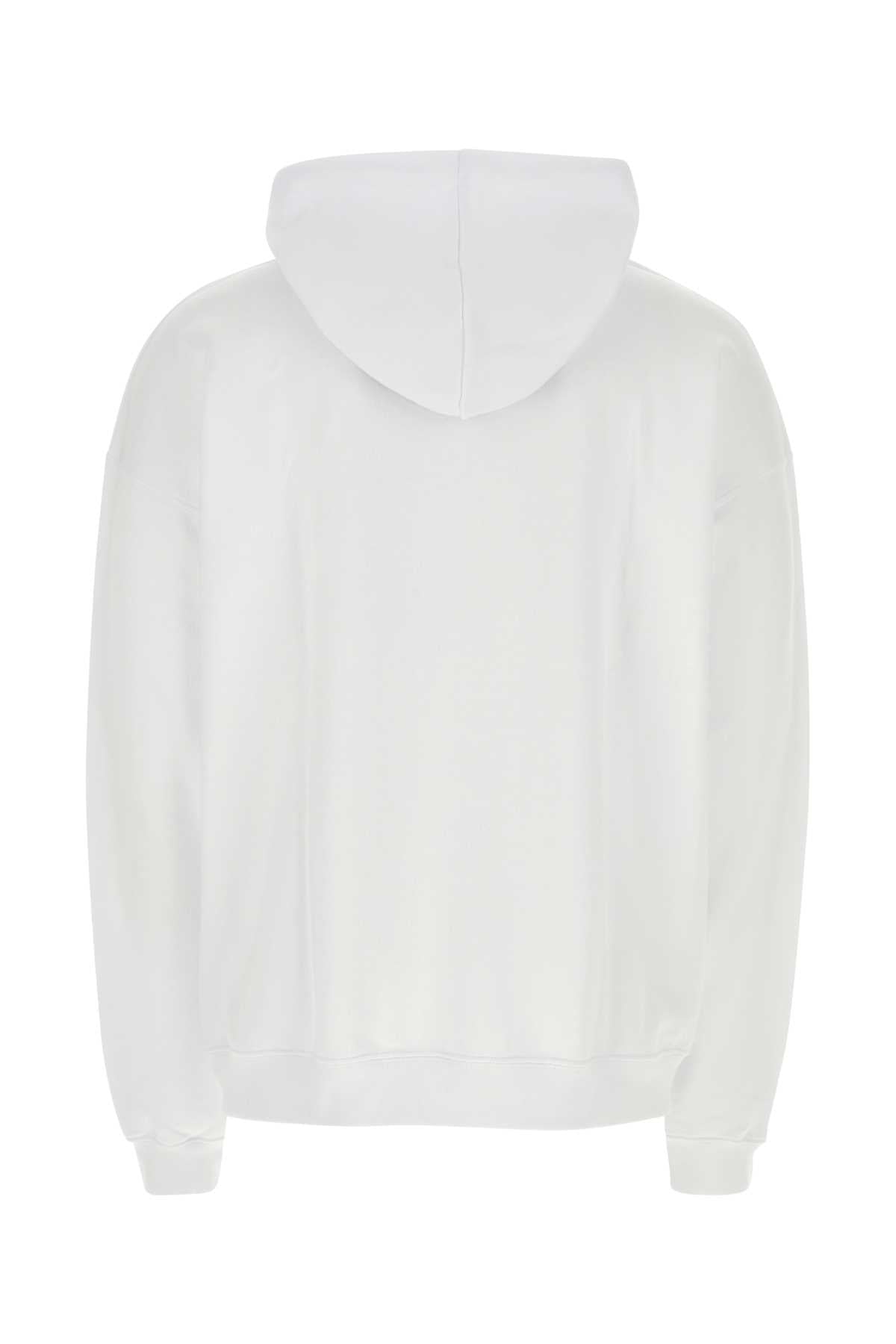 Dsquared Men White Cotton Sweatshirt DSQUARED2