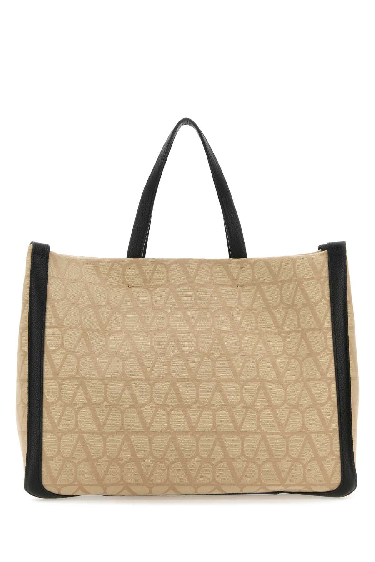 Valentino Garavani Men Toile Iconographe Shopping Bag VALENTINO GARAVANI