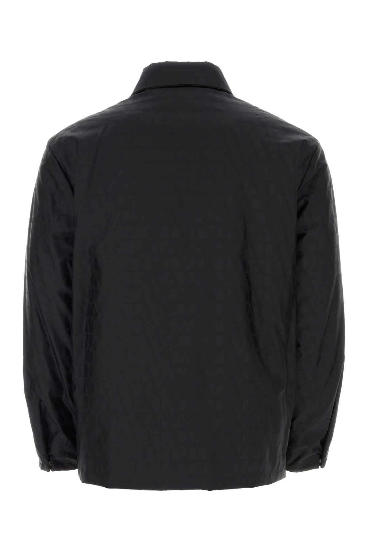 Valentino Garavani Men Black Toile Iconographe Shirt VALENTINO GARAVANI