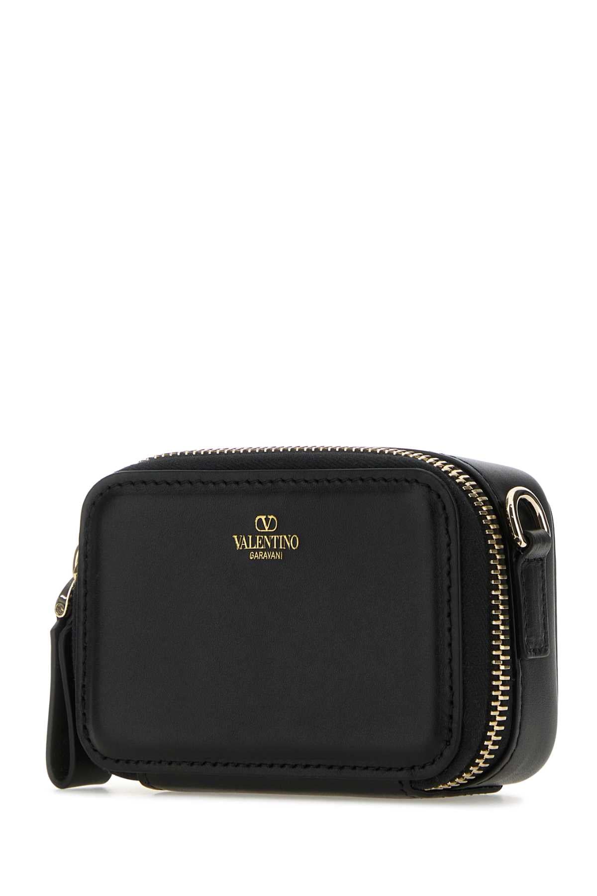Valentino Garavani Men Black Leather Wallet VALENTINO GARAVANI