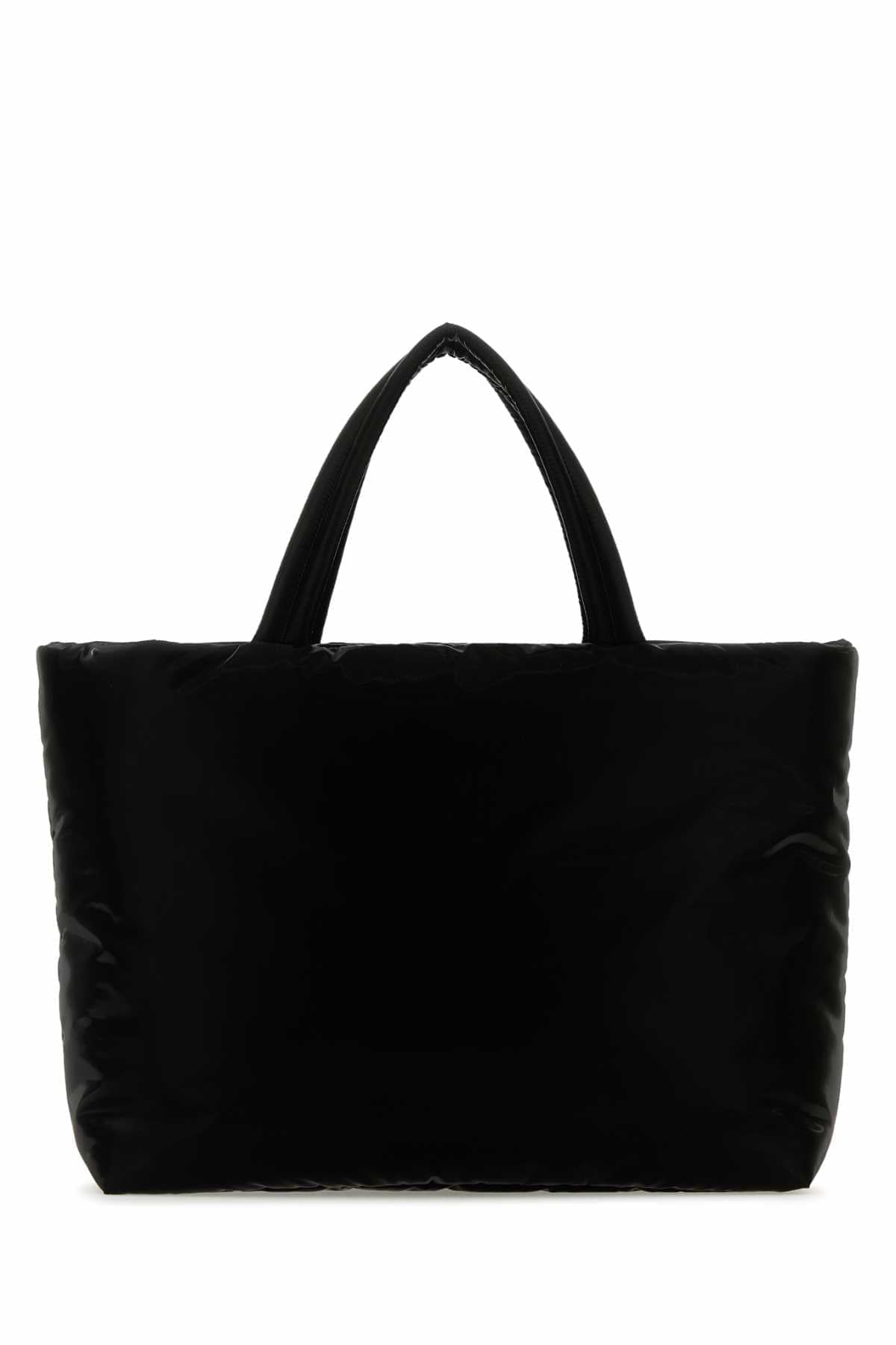 Saint Laurent Men Black Nylon Saint Laurent Shopping Bag SAINT LAURENT