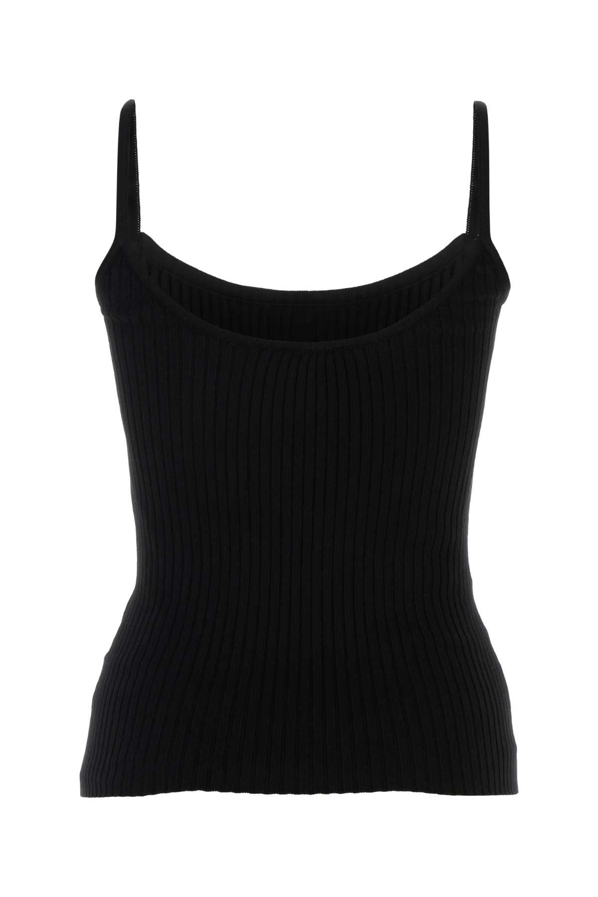 Courreges Women Black Viscose Blend Top COURREGES
