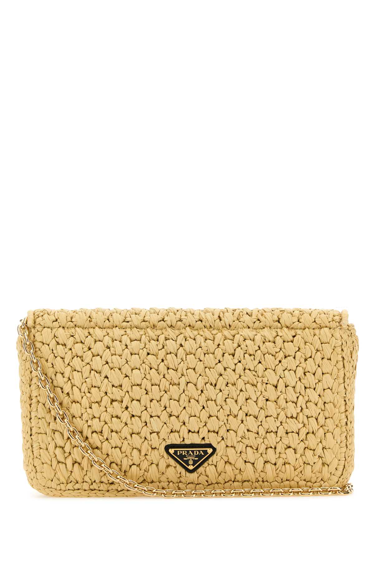 Prada Women Raffia Crossbody Bag PRADA