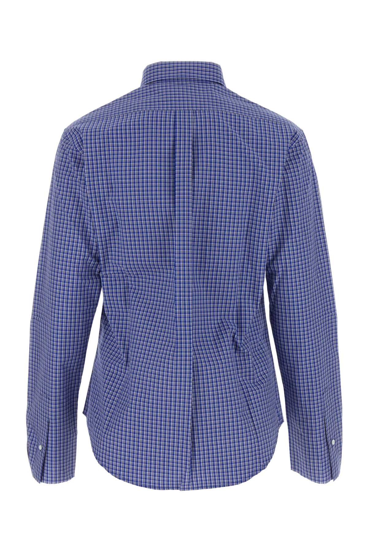 Miu Miu Women Embroidered Poplin Shirt MIU MIU