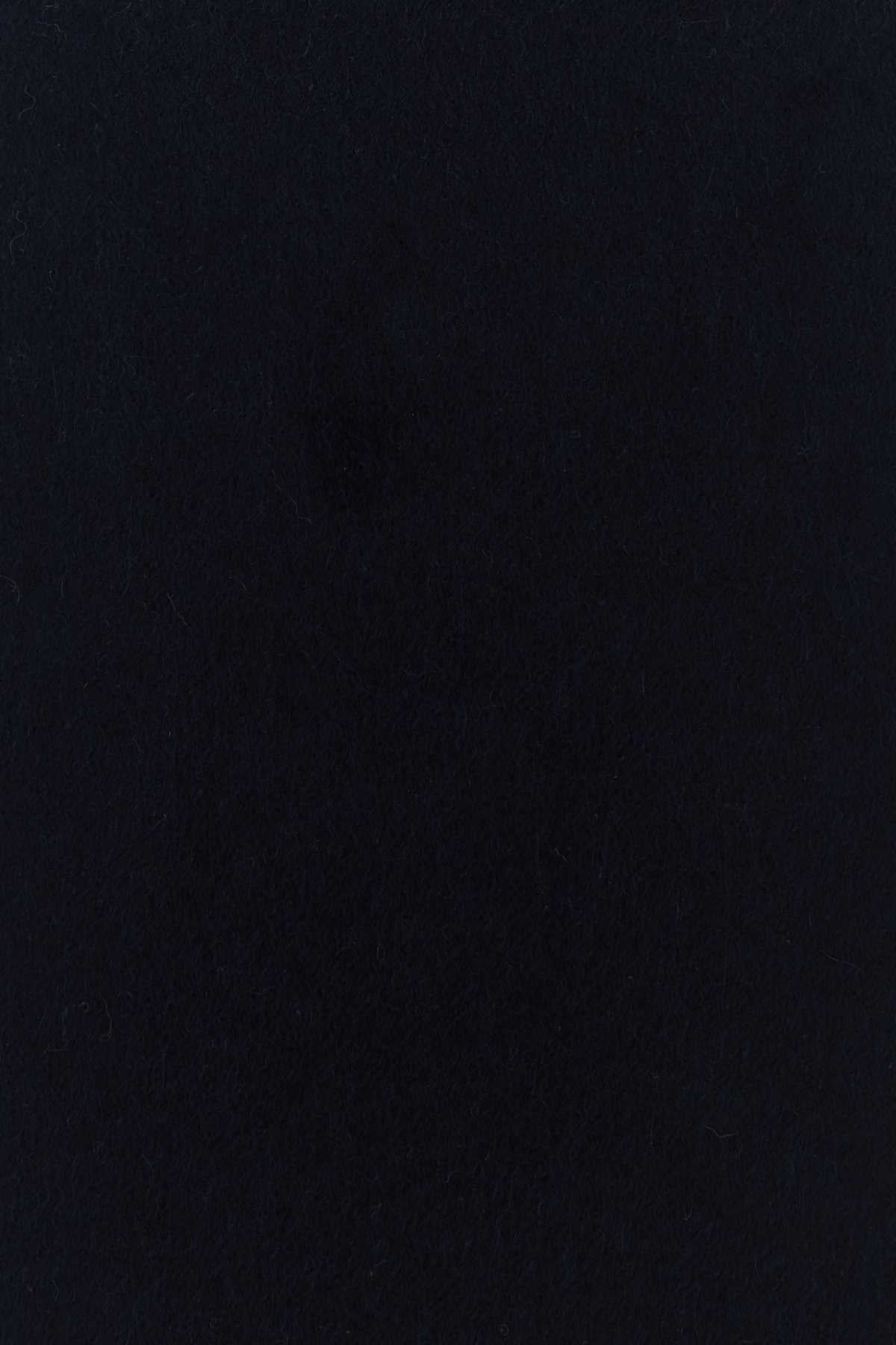 Prada Women Midnight Blue Cashmere Scarf PRADA