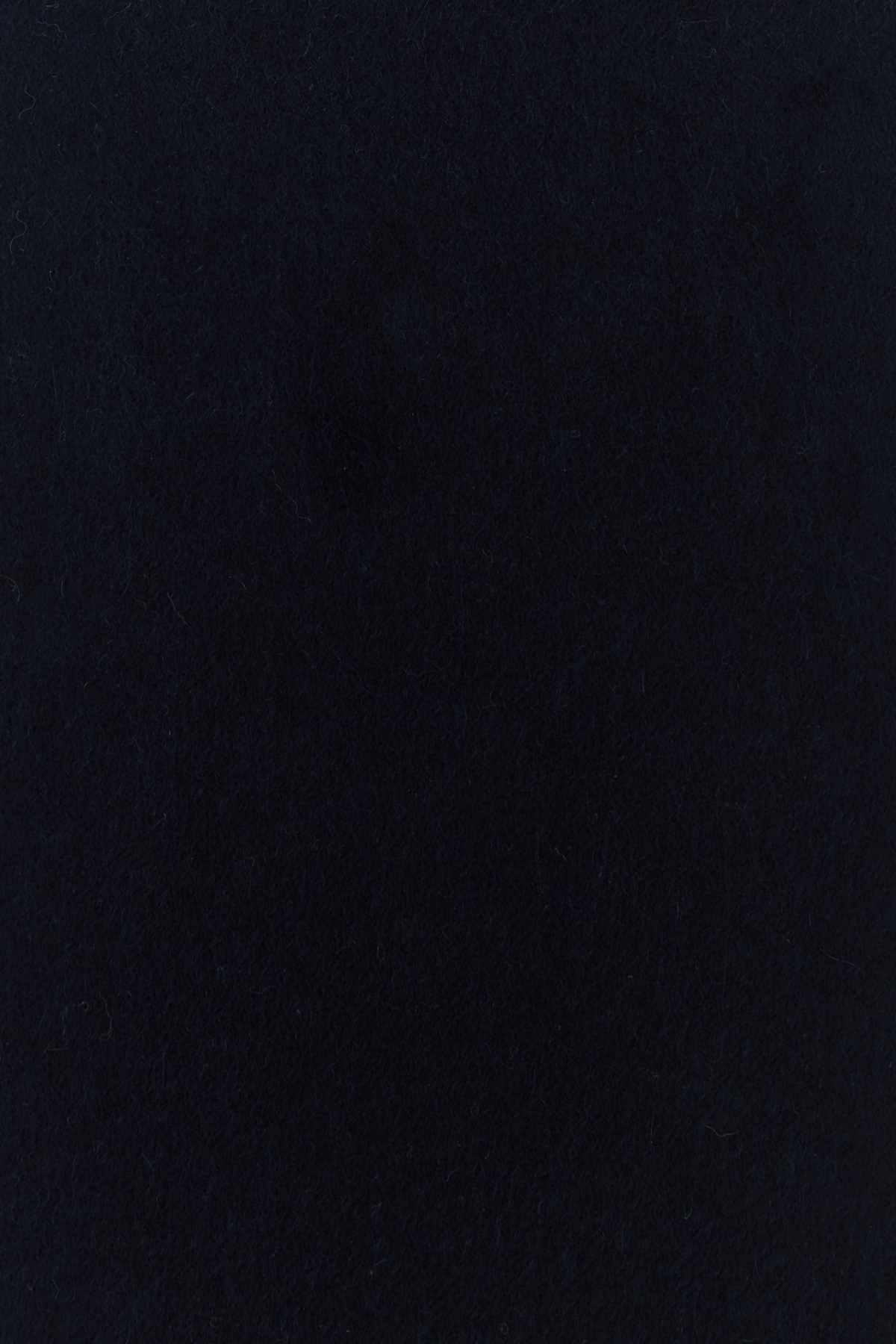 Prada Women Midnight Blue Cashmere Scarf PRADA