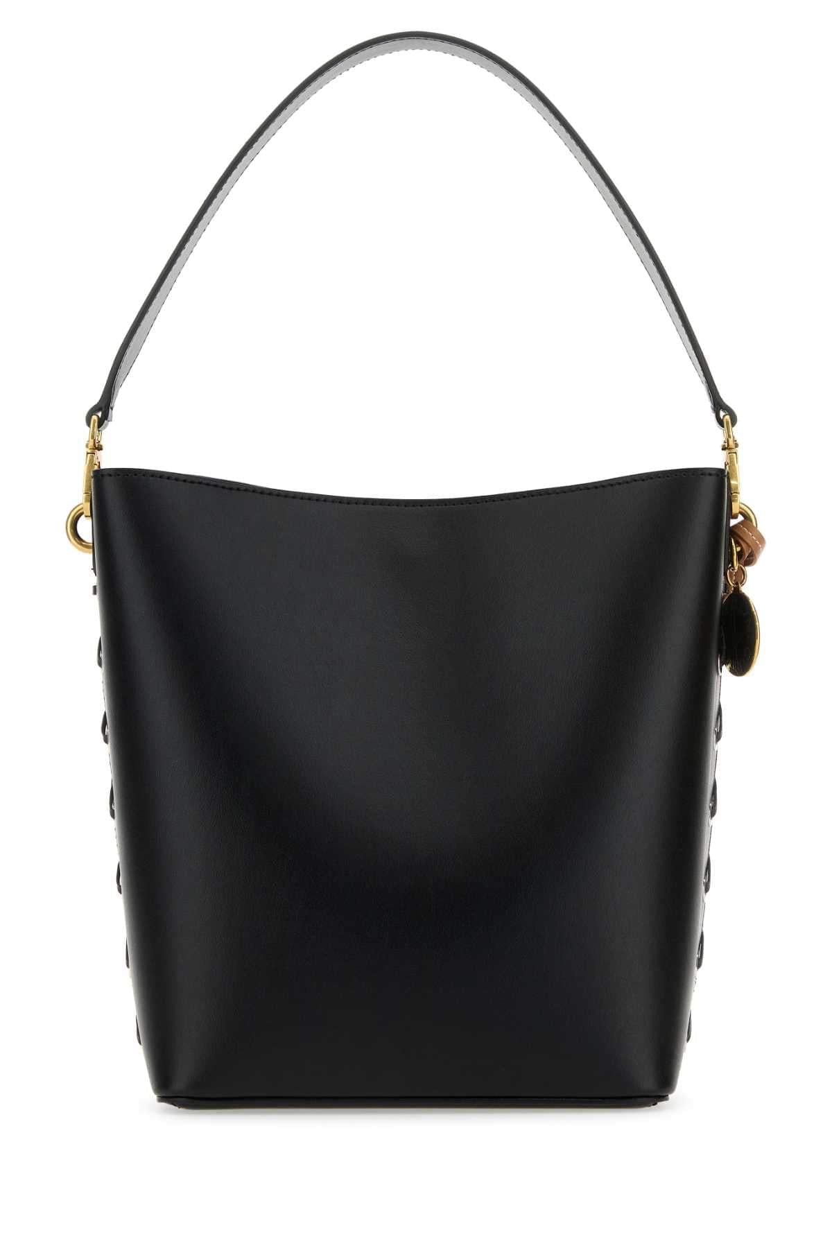 Stella Mccartney Women Black Alter Mat Frayme Bucket Bag STELLA MCCARTNEY