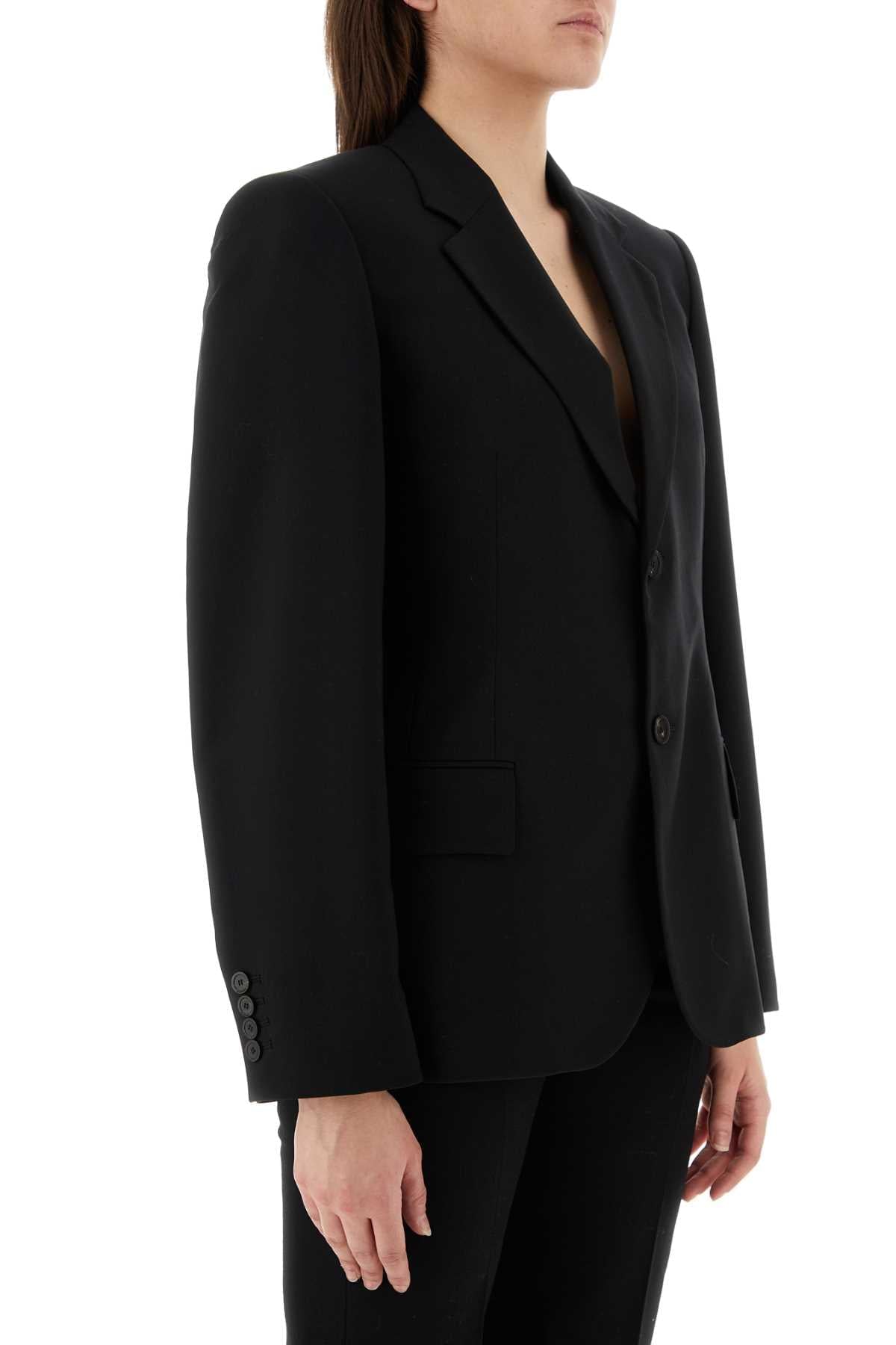Balenciaga Women Black Wool Blazer BALENCIAGA