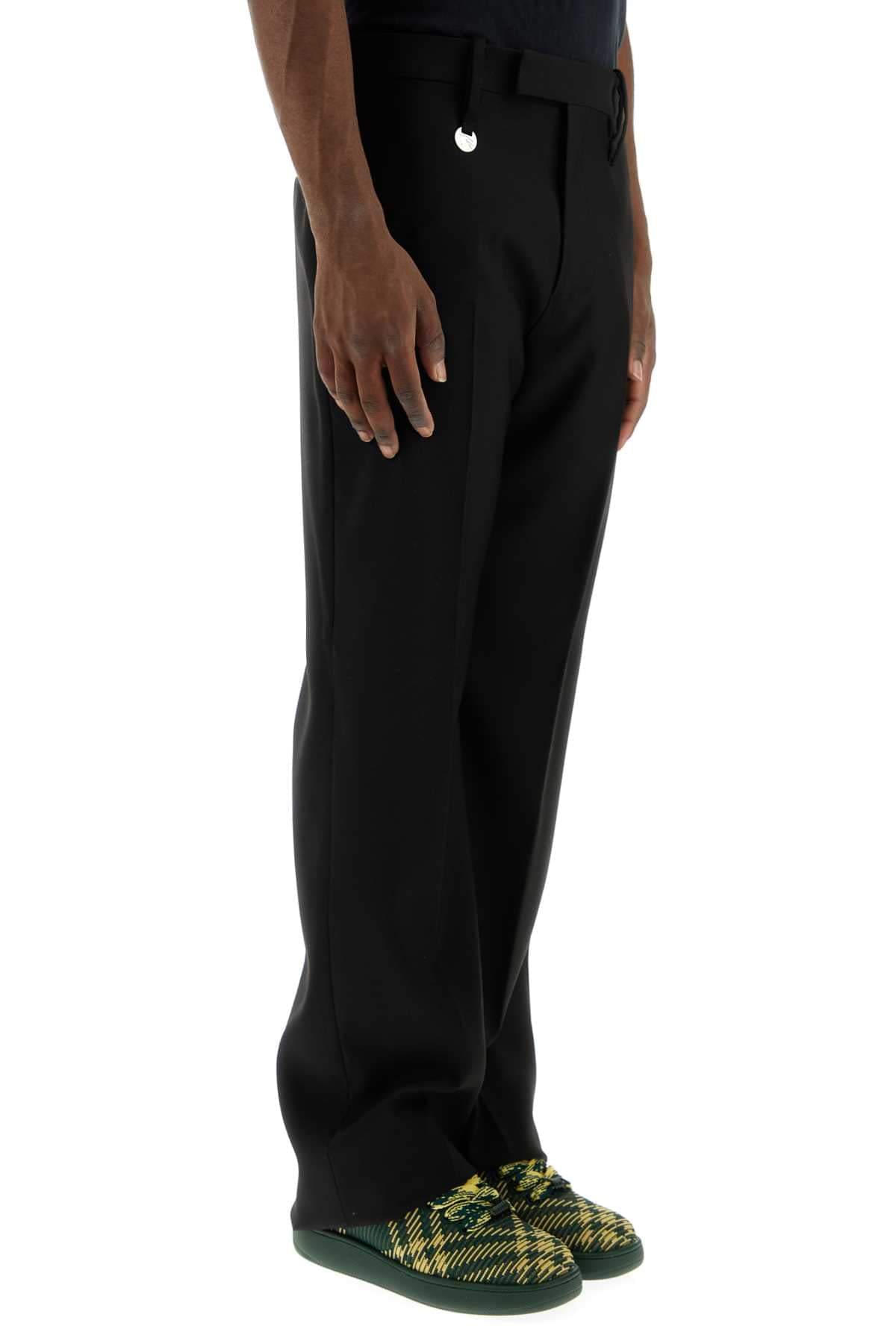 Burberry Men Black Wool Pant BURBERRY