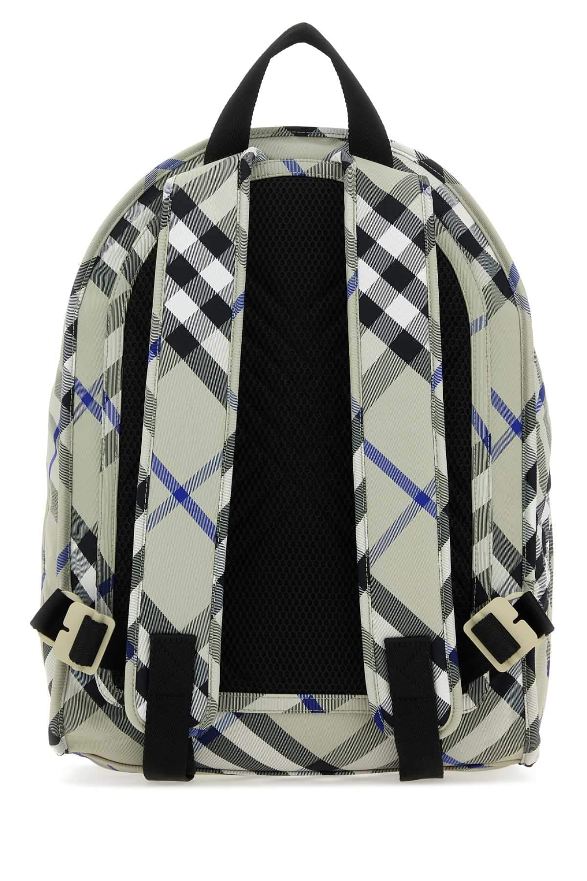 Burberry Men Printed Nylon Shield Backpack BURBERRY