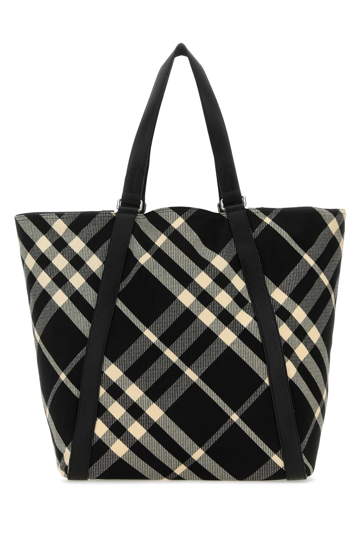 Burberry Men Embroidered Fabric Festival Shopping Bag BURBERRY