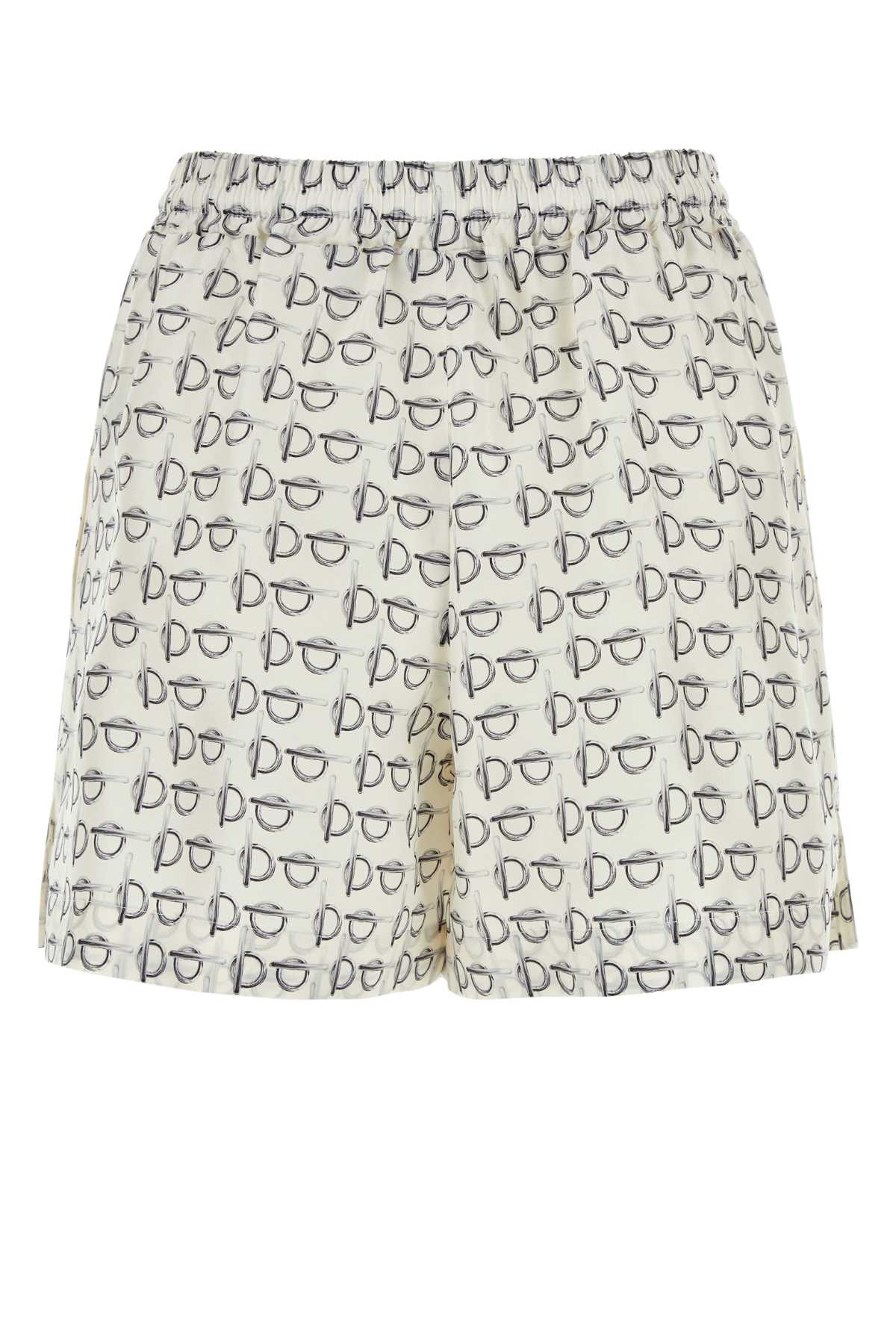 Burberry Women Printed Silk Shorts BURBERRY