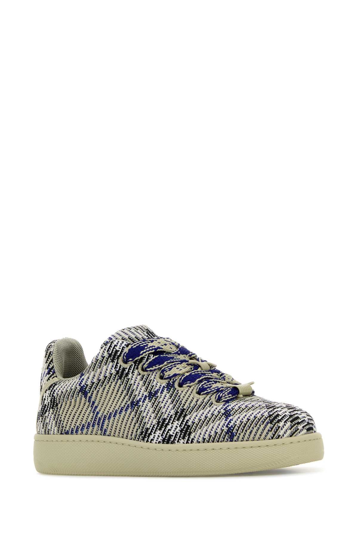Burberry Men Embroidered Fabric Box Sneakers BURBERRY