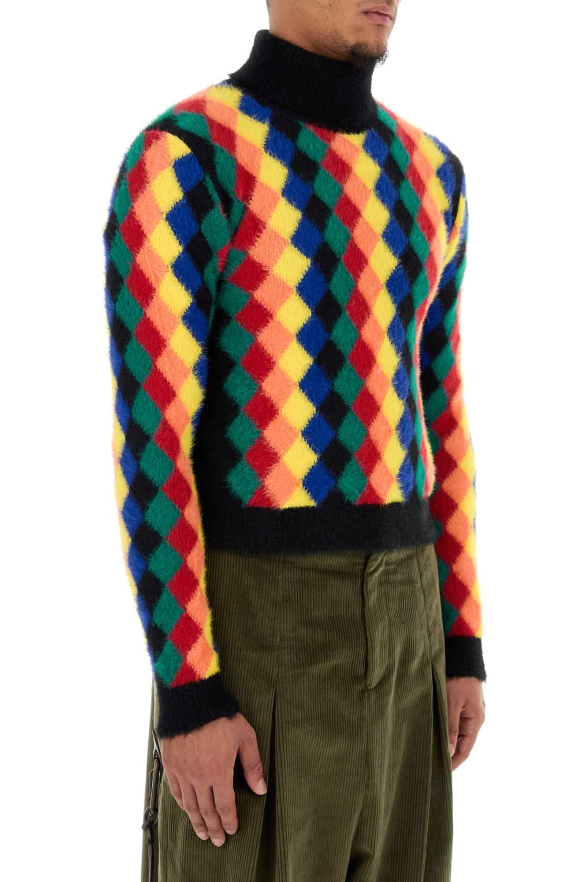Loewe Men Multicolor Nylon Sweater LOEWE
