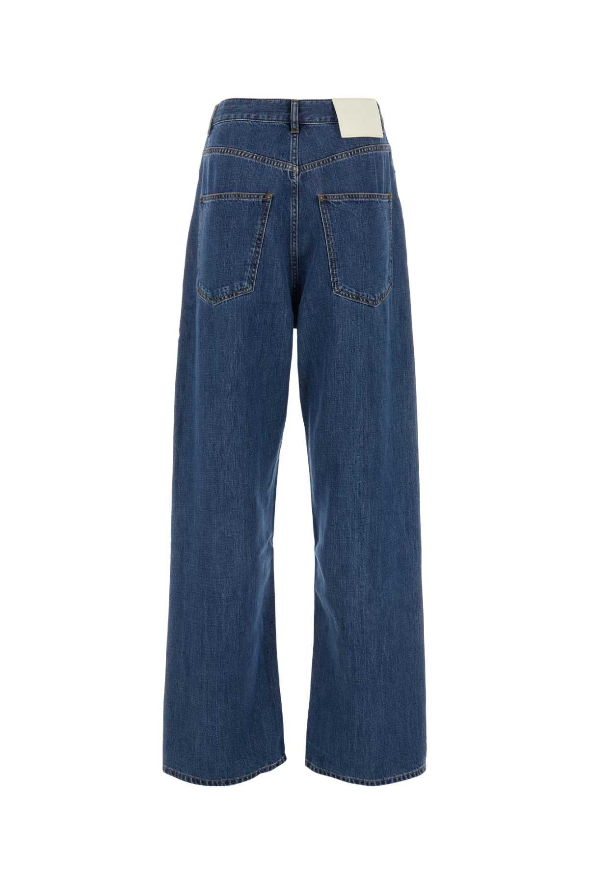 Valentino Garavani Women Denim Wide-Leg Jeans VALENTINO GARAVANI