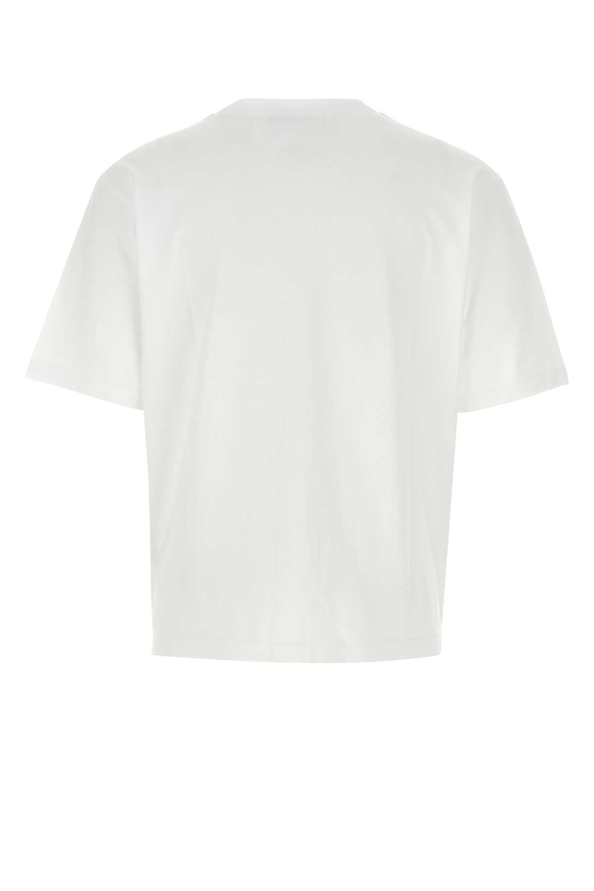 Dsquared Men White Cotton T-Shirt DSQUARED2