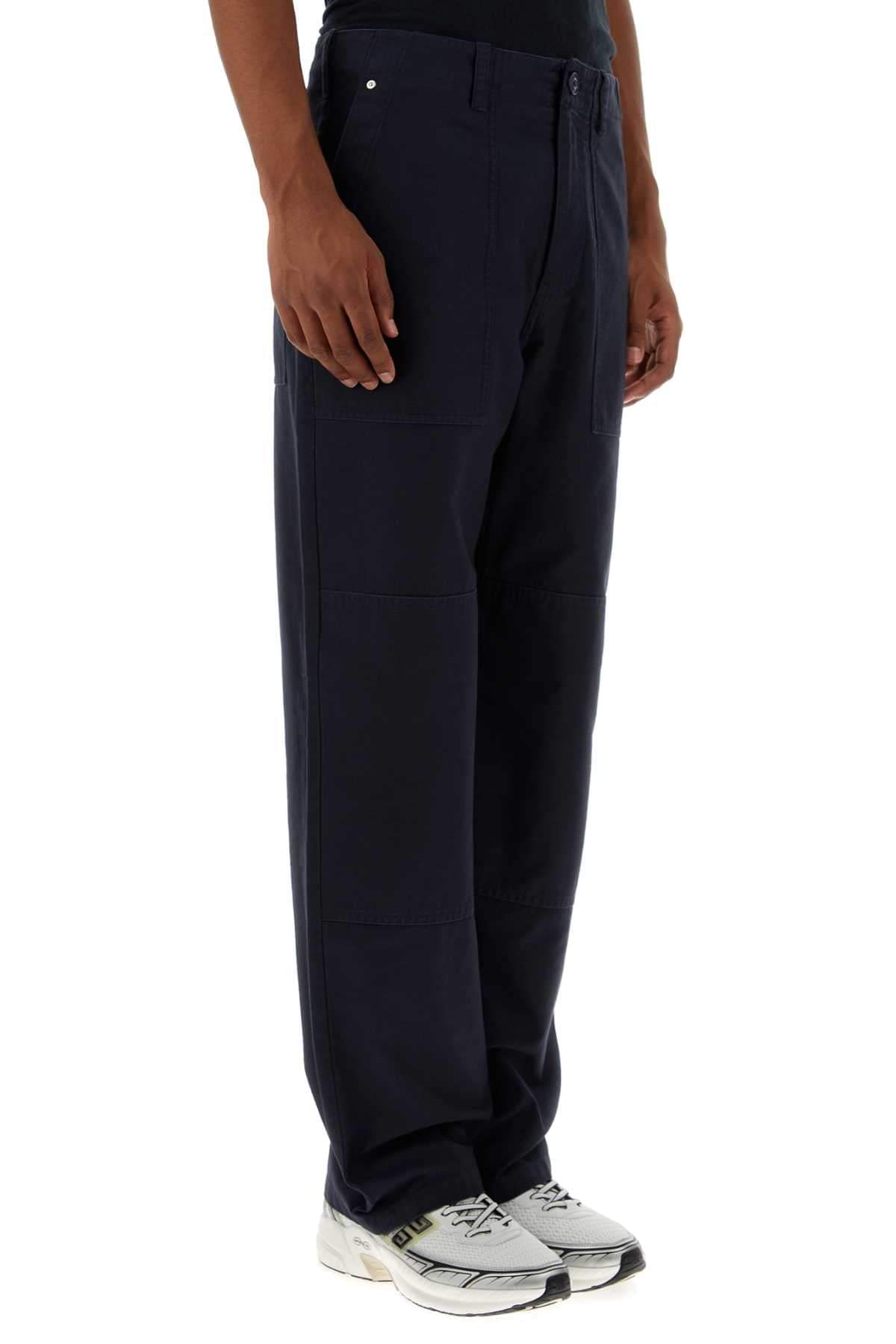 Givenchy Men Midnight Blue Cotton Pant GIVENCHY