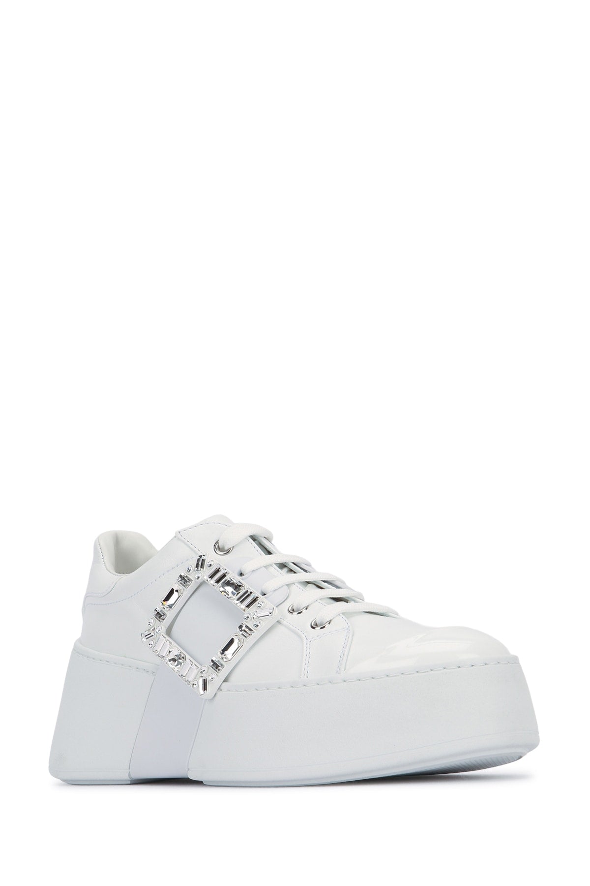 Roger Vivier Women Viv Skate High Strass Sneakers ROGER VIVIER