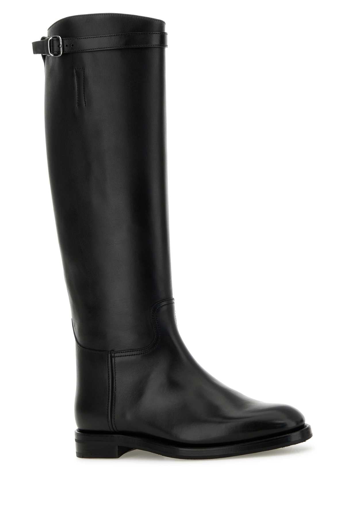 Church's Women Black Leather Michelle Boots CHURCH'S