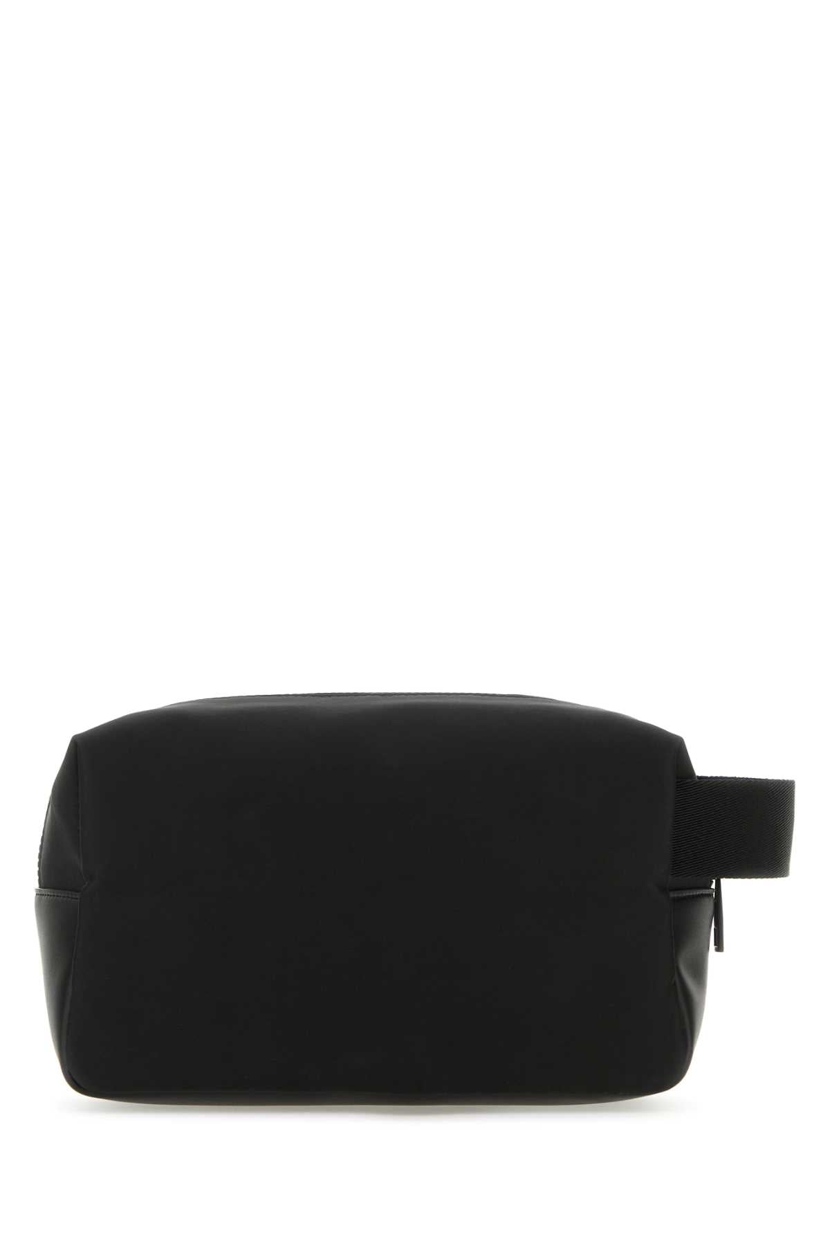 Alexander Mcqueen Men Black Fabric Mcqueen Graffiti Beauty Case ALEXANDER MCQUEEN