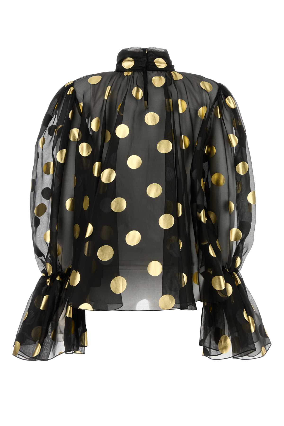 Dolce & Gabbana Women Printed Organza Blouse DOLCE & GABBANA