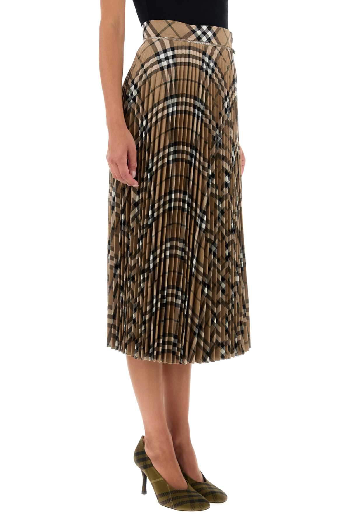 Burberry Women Embroidered Polyester Blend Skirt BURBERRY