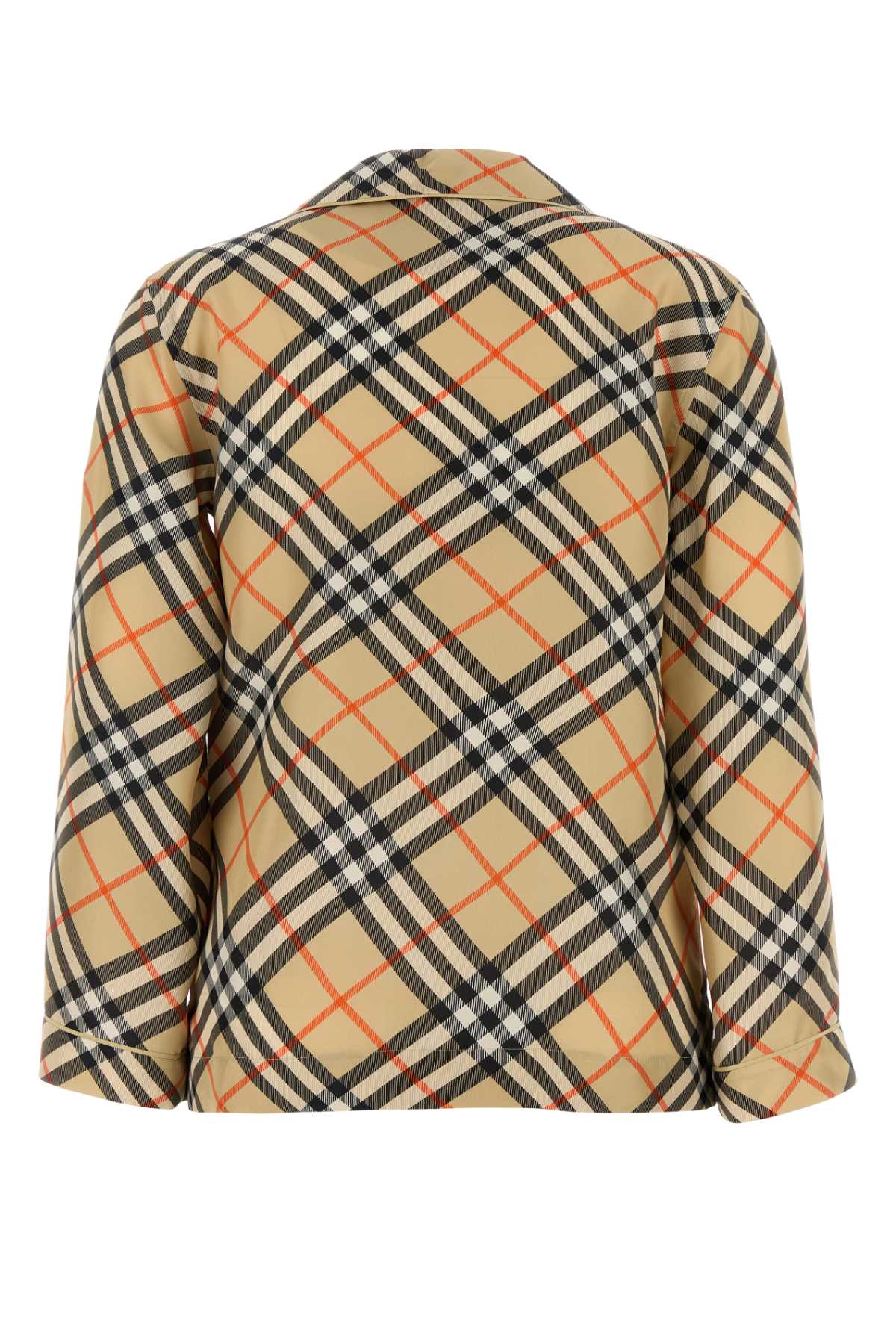 Burberry Women Embroidered Silk Shirt BURBERRY