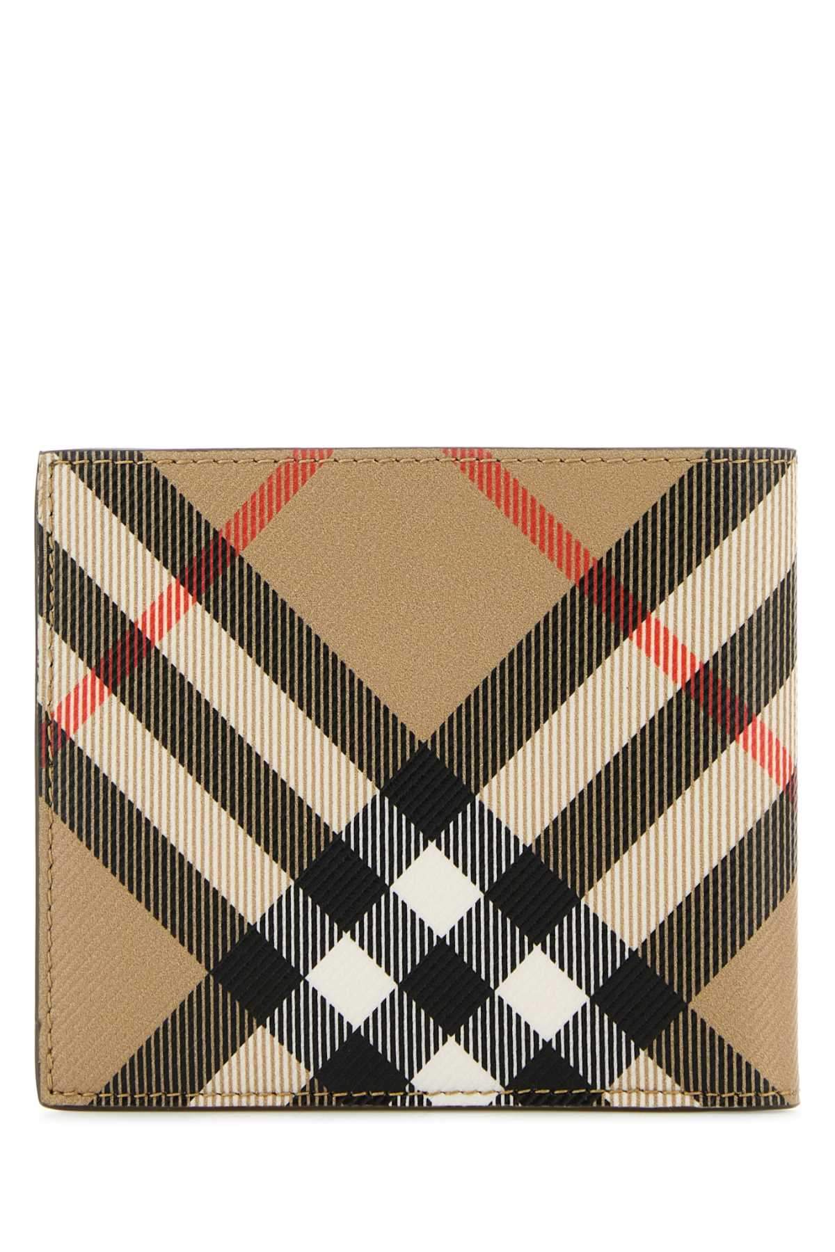 Burberry Men Printed E-Canvas Wallet BURBERRY