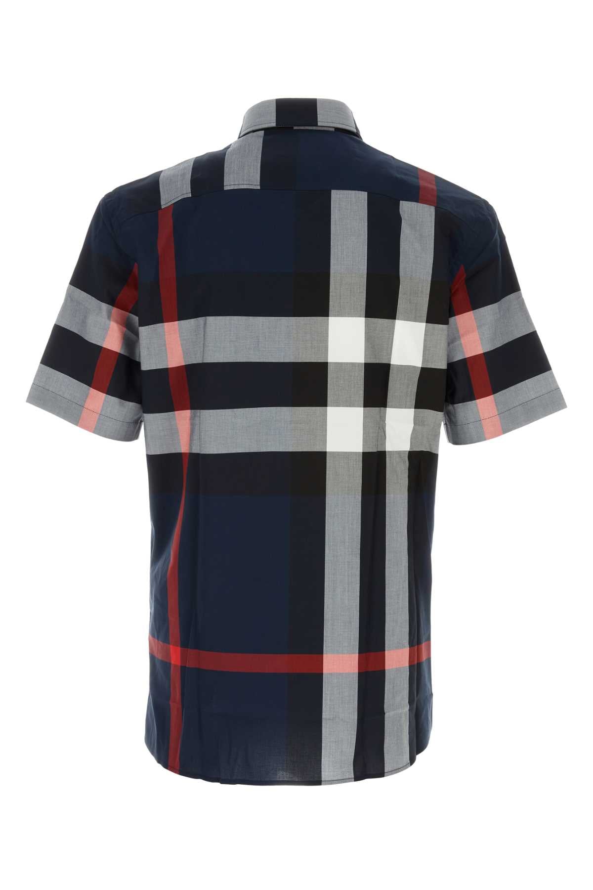 Burberry Men Embroidered Poplin Shirt BURBERRY