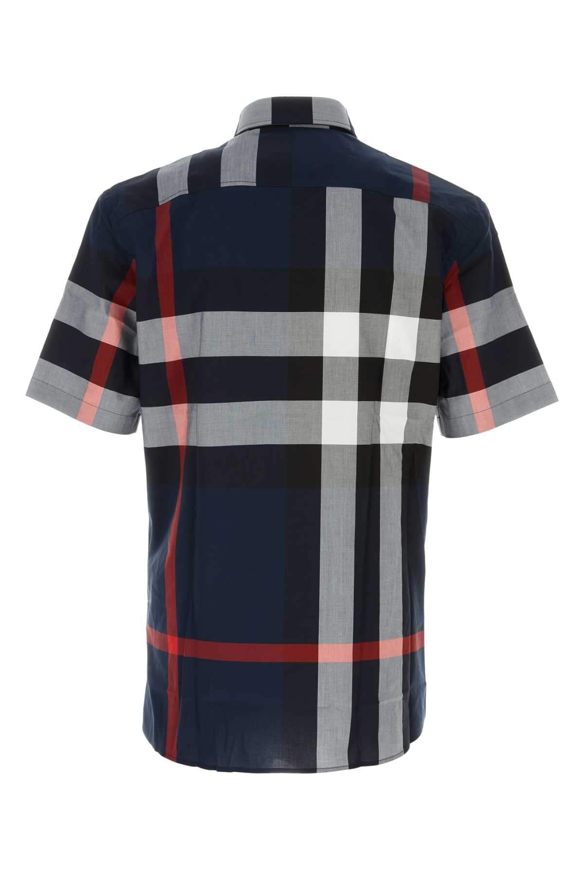 Burberry Men Embroidered Poplin Shirt BURBERRY