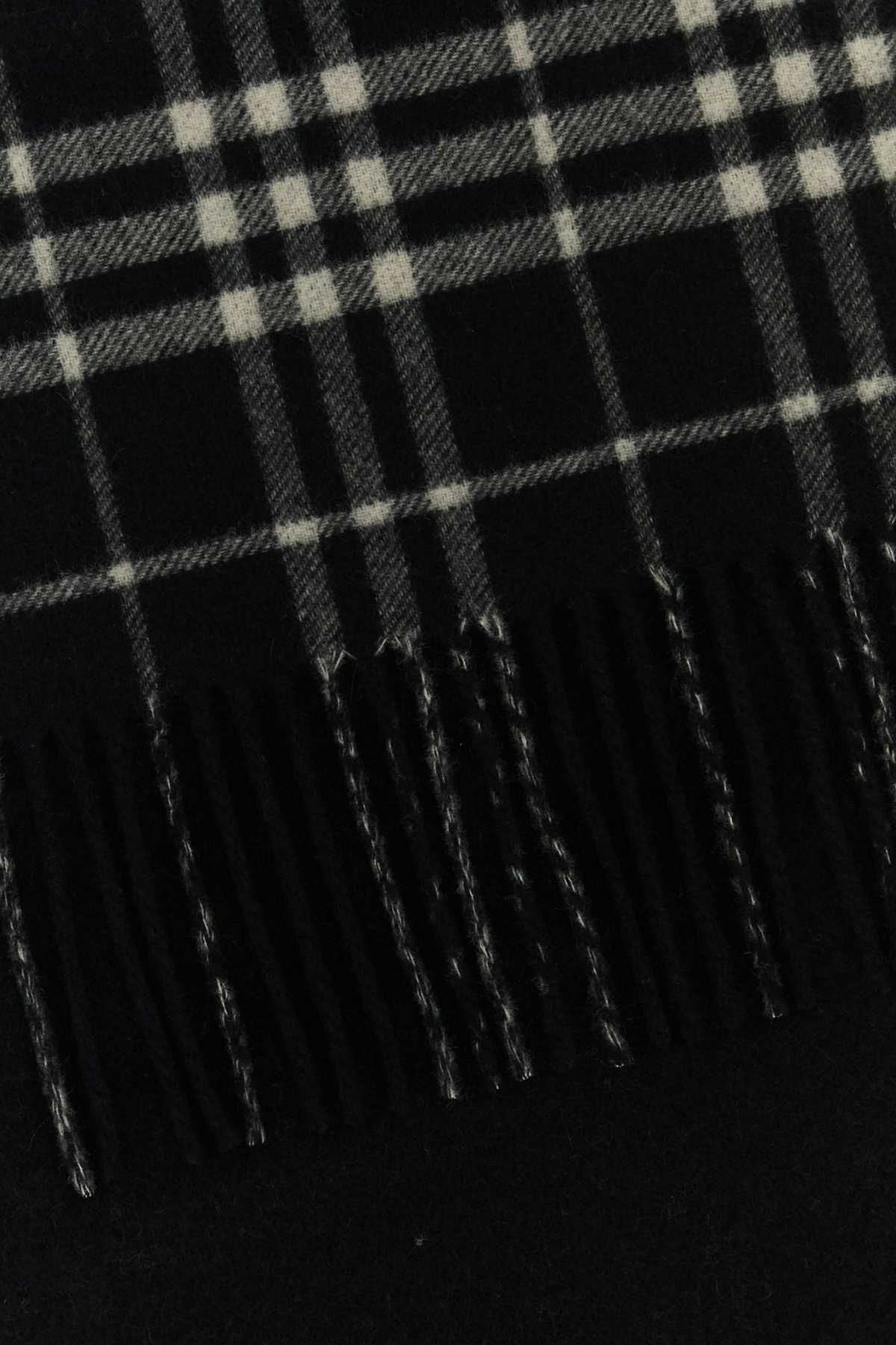 Burberry Unisex Embroidered Cashmere Scarf BURBERRY