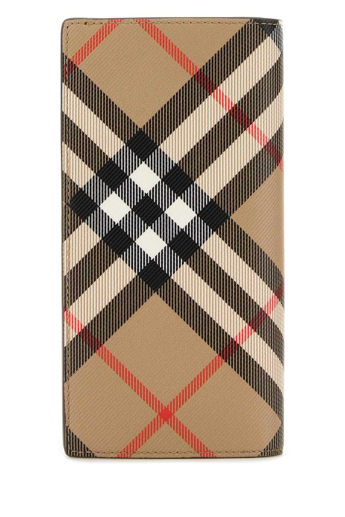 Burberry Men Printed Canvas Wallet BURBERRY