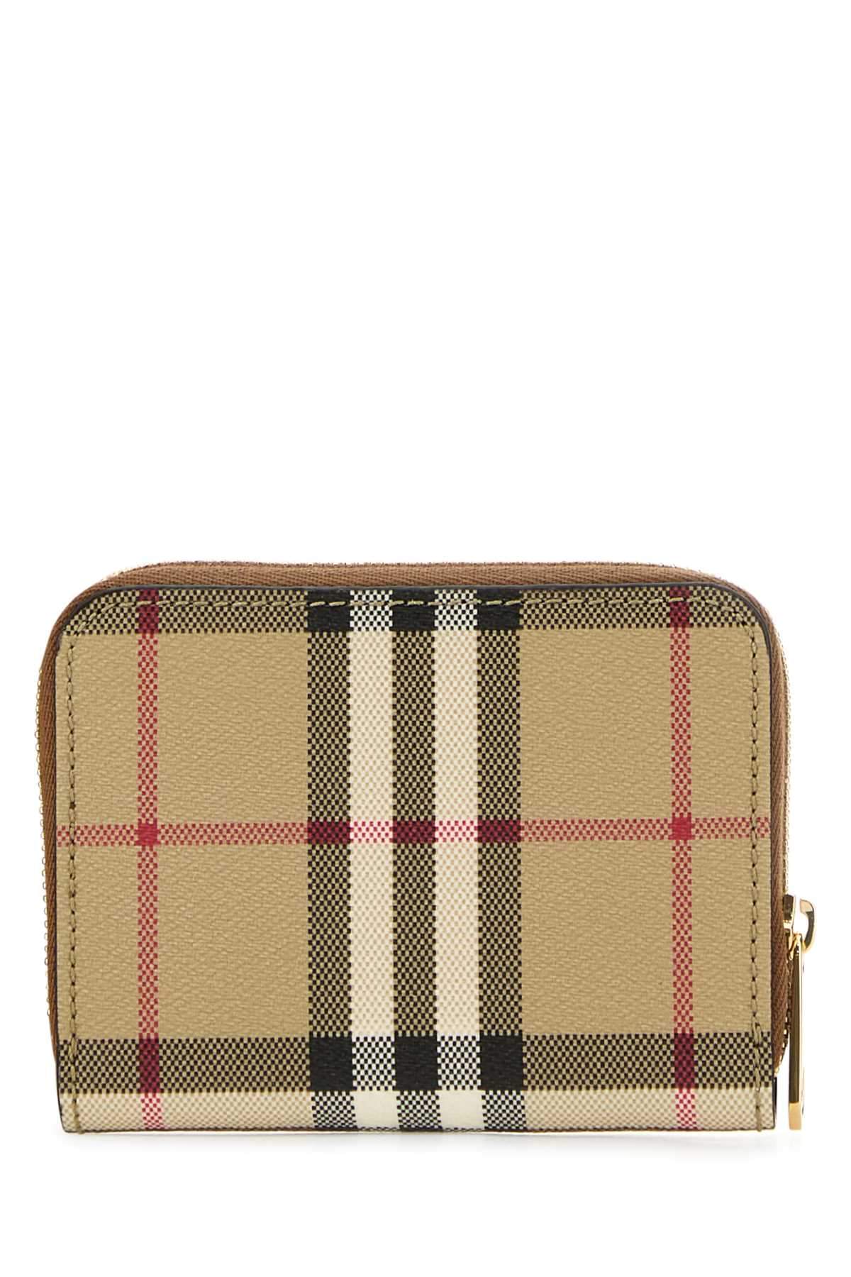 Burberry Women Printed Canvas Wallet BURBERRY