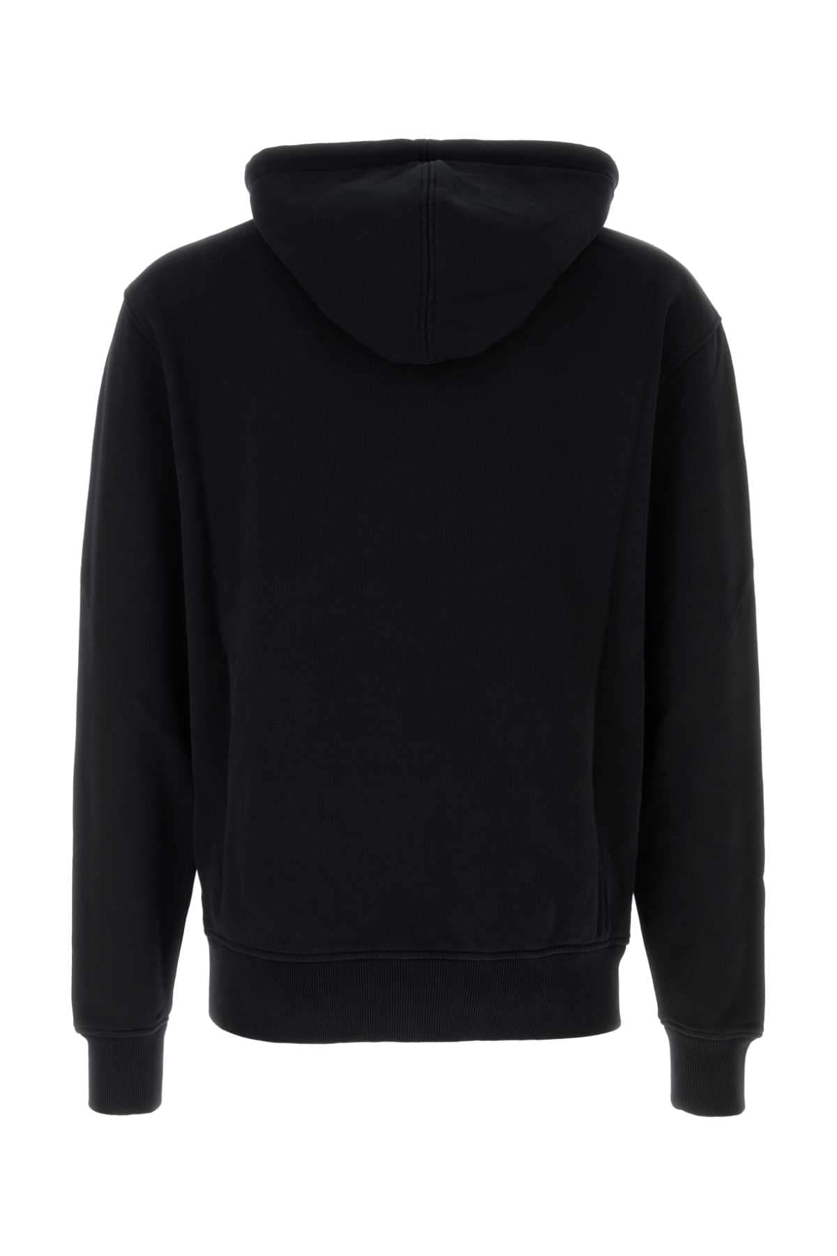 Ami Men Black Cotton Sweatshirt AMI PARIS